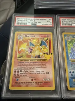 2021 Pokemon Celebrations CHARIZARD, VENUSAUR, BLASTOISE Holo PSA 10 PSA 9🚨 - Image 2
