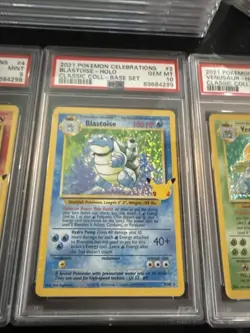 2021 Pokemon Celebrations CHARIZARD, VENUSAUR, BLASTOISE Holo PSA 10 PSA 9🚨 - Image 3
