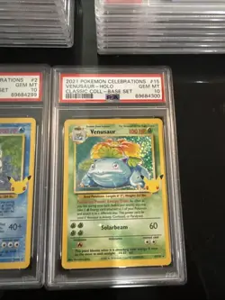 2021 Pokemon Celebrations CHARIZARD, VENUSAUR, BLASTOISE Holo PSA 10 PSA 9🚨 - Image 4