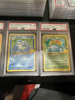2021 Pokemon Celebrations CHARIZARD, VENUSAUR, BLASTOISE Holo PSA 10 PSA 9🚨 - Image 5