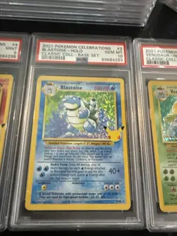 2021 Pokemon Celebrations CHARIZARD, VENUSAUR, BLASTOISE Holo PSA 10 PSA 9🚨 - Image 9
