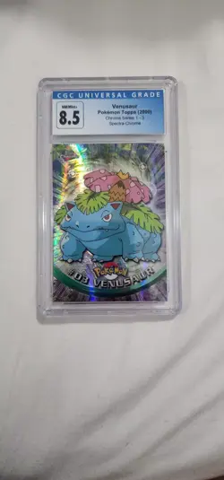 2000 Topps Chrome Pokemon SPECTRA  Venusaur Cgc 8.5 - Image 1