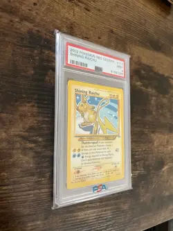 Pokemon HOLO SHINING RAICHU 2002 Neo Destiny PSA 9 MINT - Image 3