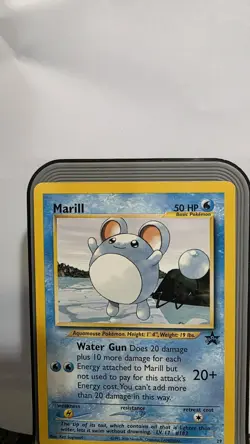 Marill # 29 Black Star Promo Pokemon Card WOTC NM - Image 2