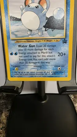 Marill # 29 Black Star Promo Pokemon Card WOTC NM - Image 3