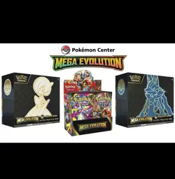 PRESALE Pokemon Center Mega Evolution 2 Elite Trainer 1 Enhanced Booster Boxes - Image 1