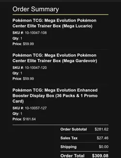 PRESALE Pokemon Center Mega Evolution 2 Elite Trainer 1 Enhanced Booster Boxes - Image 4
