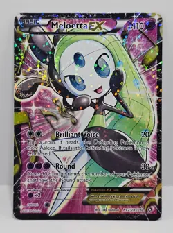 Meloetta EX - RC25/RC25 - Full Art Pokemon Legendary Treasures -Pokemon TCG - Image 6