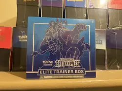 Pokemon TCG Sword & Shield - Battle Styles - Elite Trainer Box ETB - (BLUE) - Image 1