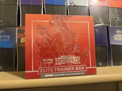 Pokemon Battle Styles ETB Elite Trainer Box New FACTORY Sealed RED  💤  T-Tarr - Image 1