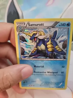 Pokémon TCG Samurott Boundaries Crossed 41/149 Holo Rare W11 - Image 6