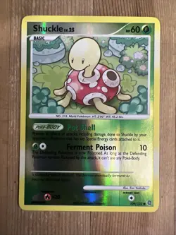 Pokemon - Shuckle 109/132 Reverse Holo D&P Secret Wonders NM/VLP - Image 3