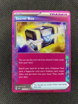 2024 Pokemon Twilight Masquerade Secret Box ACE SPEC Holo Rare 163/167 - Image 1