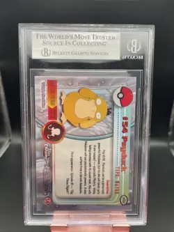 Pokemon 2000 Topps Chrome Psyduck #54 Beckett 9 - Image 4