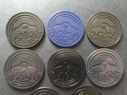 8 X Pokemon Large Coins Coin Tokens Shiny Blastoise London 2022 Pikachu Eevee - Image 5