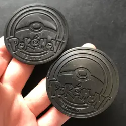 8 X Pokemon Large Coins Coin Tokens Shiny Blastoise London 2022 Pikachu Eevee - Image 9