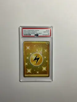PSA 10 Gem Mint Lightning Energy #235/203 Evolving Skies Secret Rare Pokemon - Image 1
