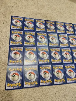 UPDATED! Vintage Original Pokemon Complete 151/150 Base 27x Holos 1st Shadowless - Image 14