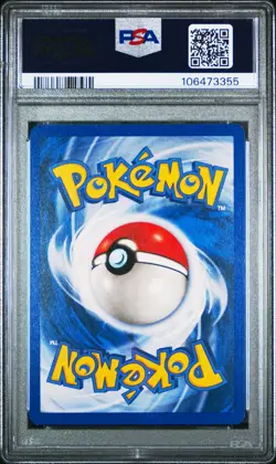 2000 Pokemon Team Rocket Dark Gyarados Prerelease Holo #8 PSA 8 NM-MT - Image 4