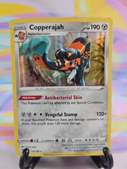 Pokemon TCG Darkness Ablaze Card | Copperajah Holo 132/189 Rare - Image 1