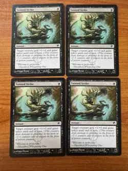 Magic MTG Tainted Strike x4 Scars of Mirrodin NM! - Image 1