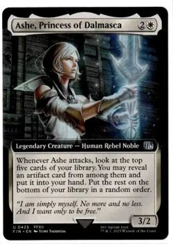 Ashe, Princess of Dalmasca (Extended Art) | 425 | Uncommon | MTG X Final Fantasy - Image 1