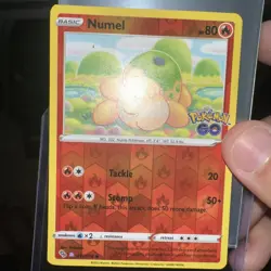 Numel (Peelable Ditto) Reverse Foil PokÃ©mon Sword & Shield Pokemon Go #013 17iv - Image 1