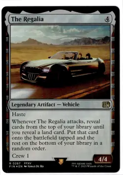 The Regalia (Foil) | 0267 | Rare | MTG X Final Fantasy - Image 1
