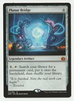 Planar Bridge  - Aether Revolt 171/184 MTG New Condition Never Played Mythic - Image 1