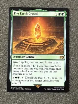 The Earth Crystal Final Fantasy  R 0184 MTG Non-foil - Image 1