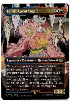 Tellah, Great Sage (Borderless) | 0349 | Uncommon | MTG X Final Fantasy - Image 1
