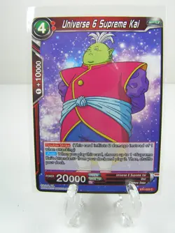 Dragon Ball Super Card Game TCG BT1-022 C Universe 6 Supreme Kai 2017 Bandai - Image 1