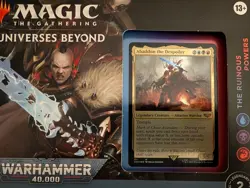 Magic the Gathering MTG Warhammer 40k Commander Deck Set of 4 Factory Sealed - Image 3