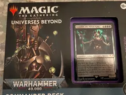 Magic the Gathering MTG Warhammer 40k Commander Deck Set of 4 Factory Sealed - Image 4
