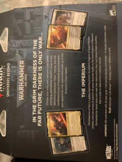 Magic the Gathering MTG Warhammer 40k Commander Deck Set of 4 Factory Sealed - Image 9