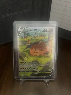 Charizard V SWSH260 Sword & Shield Promo Card Holo NM Pokemon Sleeping Charizard - Image 1