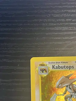 Pokemon TCG Kabutops 9/62 Fossil Set Holo Vintage Rare Card WOTC 1999 MP - Image 3