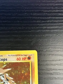 Pokemon TCG Kabutops 9/62 Fossil Set Holo Vintage Rare Card WOTC 1999 MP - Image 4