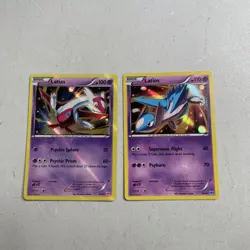 Pokemon TCG Trading Card 2015 XY Trainer Kit -- Latios & Latias 30/30 Holo Set - Image 1