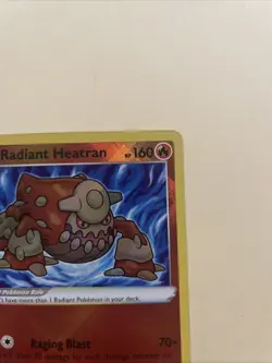 PokÃ©mon TCG Radiant Heatran Astral Radiance Holo Card 027/189 - Image 3