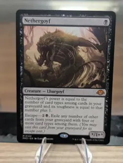 [1x] Nethergoyf Near Mint, English Modern Horizons 3 MTG Magic Free Shipping! - Image 1