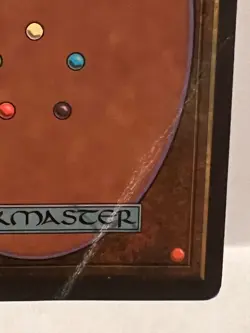 MTG Tundra - Damaged Revised Edition - Creased - Image 3