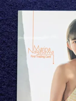 MARINA NAGASAWA First Trading Card RG15 Japanese Model TCG NM - Image 2