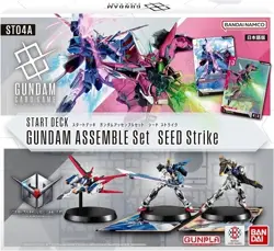 Gundam Card Game Start Deck ST04A Gundam Assemble Set SEED Strike japan - Image 1