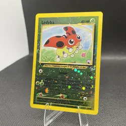 NM Ledyba 07/18 Southern Islands Reverse Holo Rare Vintage Pokemon Card - Image 2