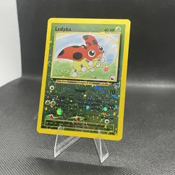 NM Ledyba 07/18 Southern Islands Reverse Holo Rare Vintage Pokemon Card - Image 6
