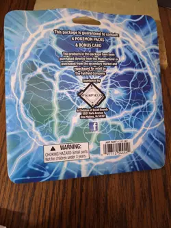 Pokemon TCG Lightning Set 4 Packs + 1 Bonus Card! Brand New/Sealed 💫 - Image 2