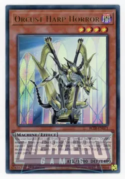 Yugioh BLTR-EN071 Orcust Harp Horror Ultra Rare 1st Edition NM/LP - Image 1