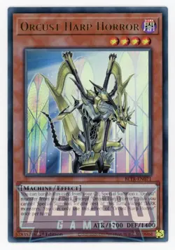 Yugioh BLTR-EN071 Orcust Harp Horror Ultra Rare 1st Edition NM/LP - Image 2
