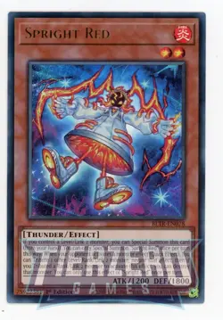 Yugioh BLTR-EN078 Spright Red Ultra Rare 1st Edition NM/LP - Image 2